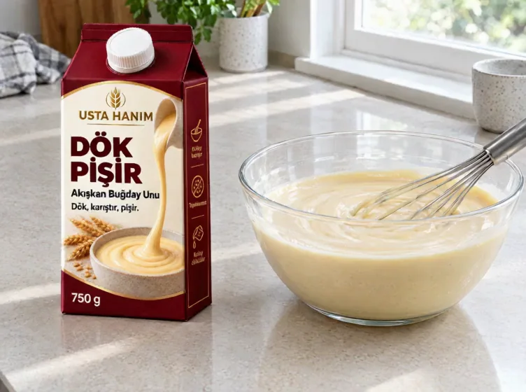 Usta Hanım Dök Pişir: temiz tezgâh ve pürüzsüz hamur